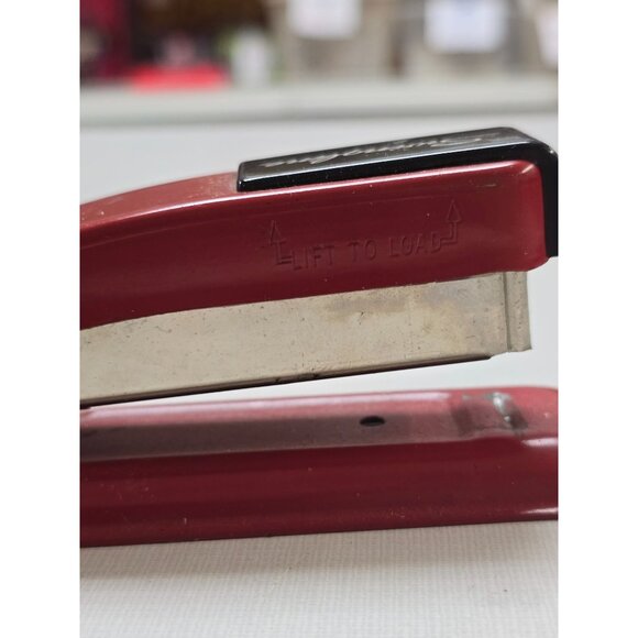 Vintage Red Swingline Stapler Long Island City New York USA - Picture 9 of 12